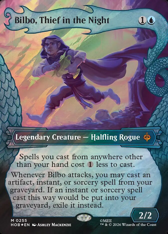 Bilbo, Thief in the Night 255 (The Hobbit)  - Showcase Surge Foil | Good Games Cannington