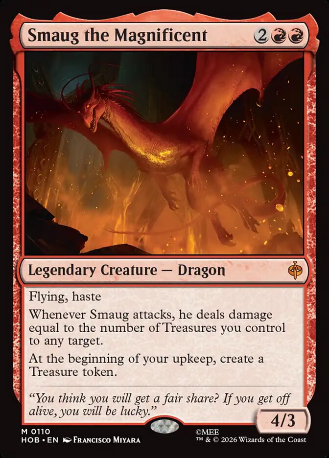 Smaug the Magnificent 110 (The Hobbit)  - Foil | Good Games Cannington