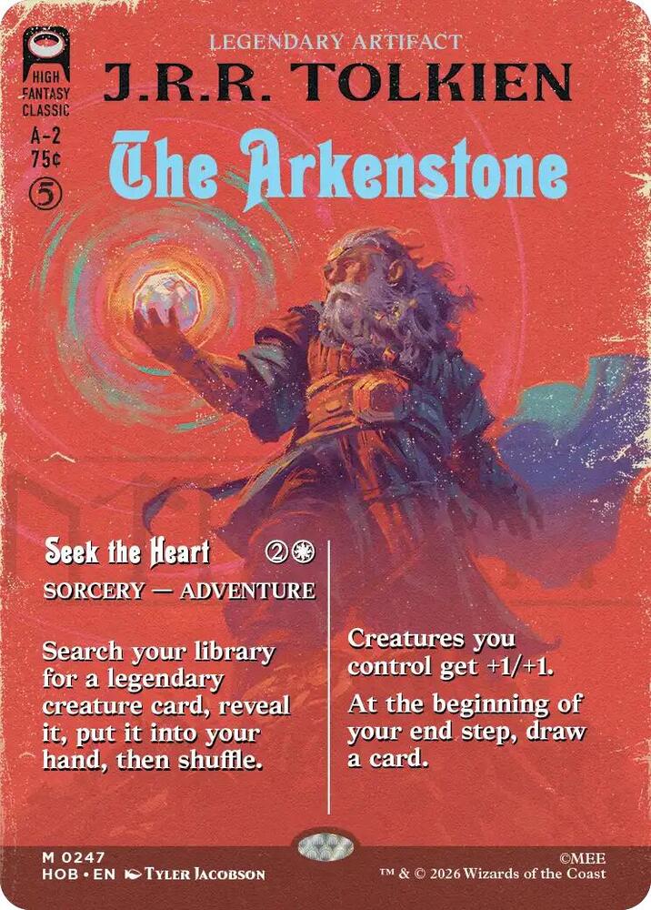 The Arkenstone // Seek the Heart 247 (The Hobbit)  - Borderless | Good Games Cannington