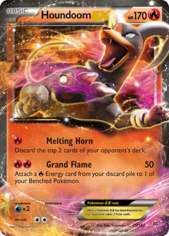 Houndoom EX 21/162 (XY - BREAKthrough)  - Holofoil | Good Games Cannington