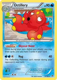 Octillery 33/162 (XY - BREAKthrough)  - Holofoil | Good Games Cannington