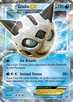 Glalie EX 34/162 (XY - BREAKthrough)  - Holofoil | Good Games Cannington