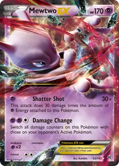 Mewtwo EX 62/162 (XY - BREAKthrough)  - Holofoil | Good Games Cannington