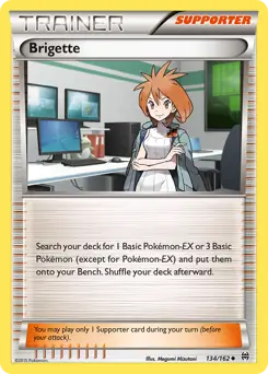 Brigette 134/162 (XY - BREAKthrough)  | Good Games Cannington