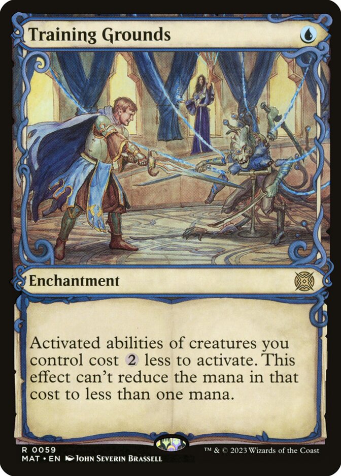 Training Grounds 59/50 (March of the Machine: The Aftermath)  - Showcase Foil | Good Games Cannington