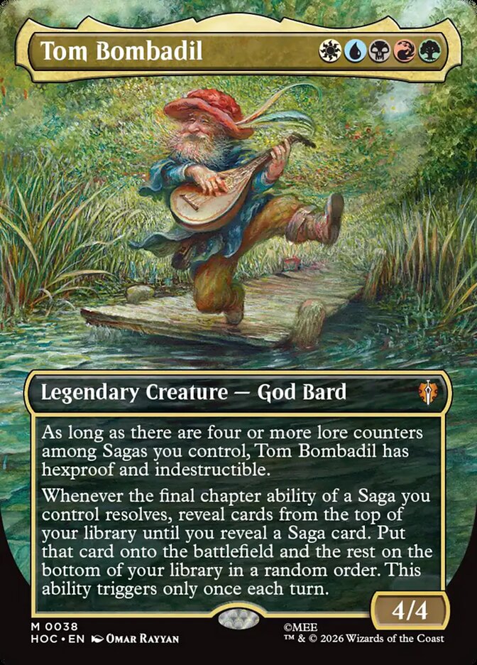 Tom Bombadil 38 (The Hobbit: Eternal-Legal)  - Borderless Foil | Good Games Cannington