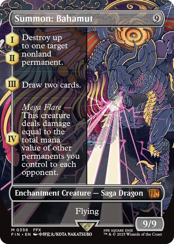 Summon: Bahamut 356 (FINAL FANTASY)  | Good Games Cannington