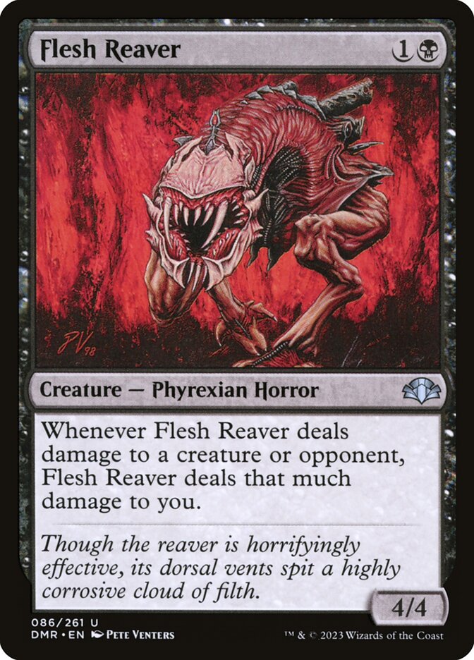 Flesh Reaver 86 (Dominaria Remastered)  | Good Games Cannington