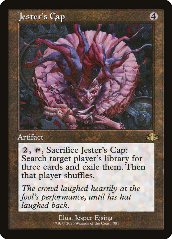 Jester's Cap 381 (Dominaria Remastered)  - Retro Foil | Good Games Cannington