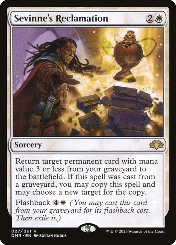 Sevinne's Reclamation 27 (Dominaria Remastered)  | Good Games Cannington