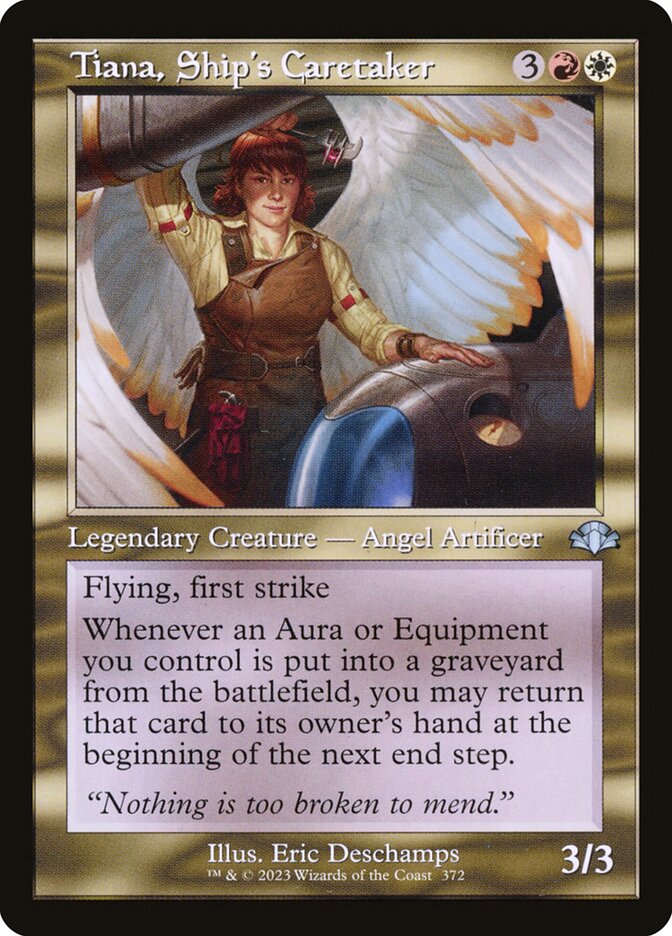 Tiana, Ship's Caretaker 372 (Dominaria Remastered)  - Retro | Good Games Cannington