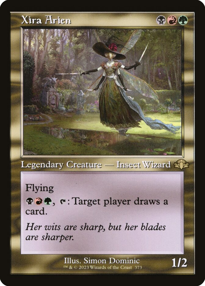 Xira Arien 373/261 (Dominaria Remastered)  - Retro Foil | Good Games Cannington