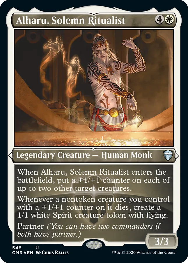 Alharu, Solemn Ritualist 548 (Commander Legends)  - Etched Foil | Good Games Cannington