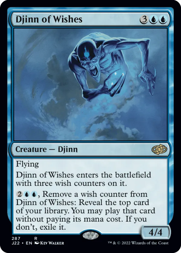 Djinn of Wishes 287 (Jumpstart 2022)  | Good Games Cannington