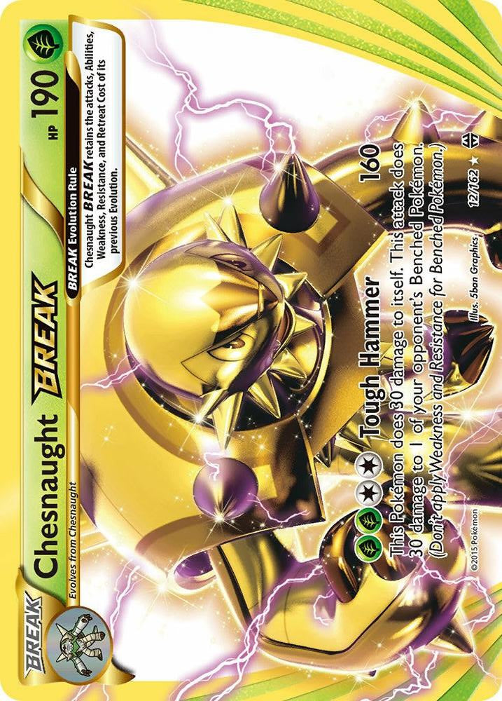 Chesnaught BREAK 12/162 (XY - BREAKthrough)  - Holofoil | Good Games Cannington