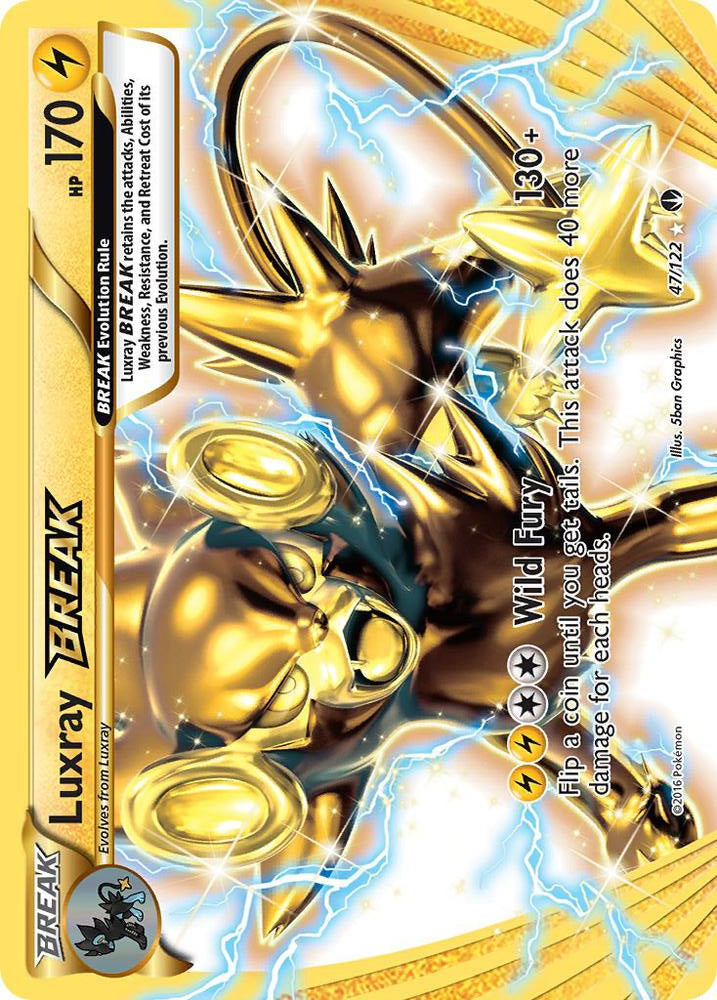 Luxray BREAK 47/122 (XY - BREAKpoint)  - Holofoil | Good Games Cannington