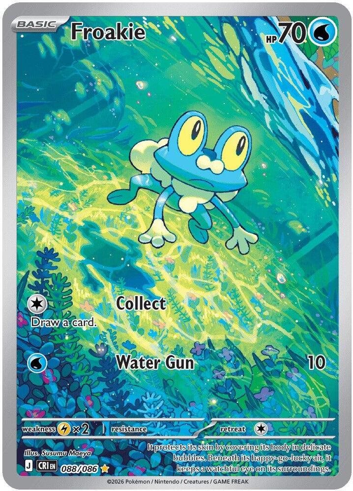 Froakie 088/086 (ME04: Chaos Rising)  - Holofoil | Good Games Cannington