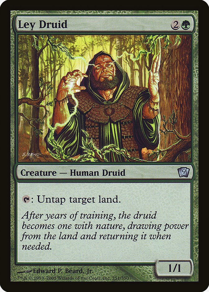 Ley Druid 251★/350 (9th Edition)  - Foil | Good Games Cannington