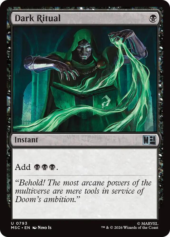 Dark Ritual 793 (Commander: Marvel Super Heroes)  | Good Games Cannington