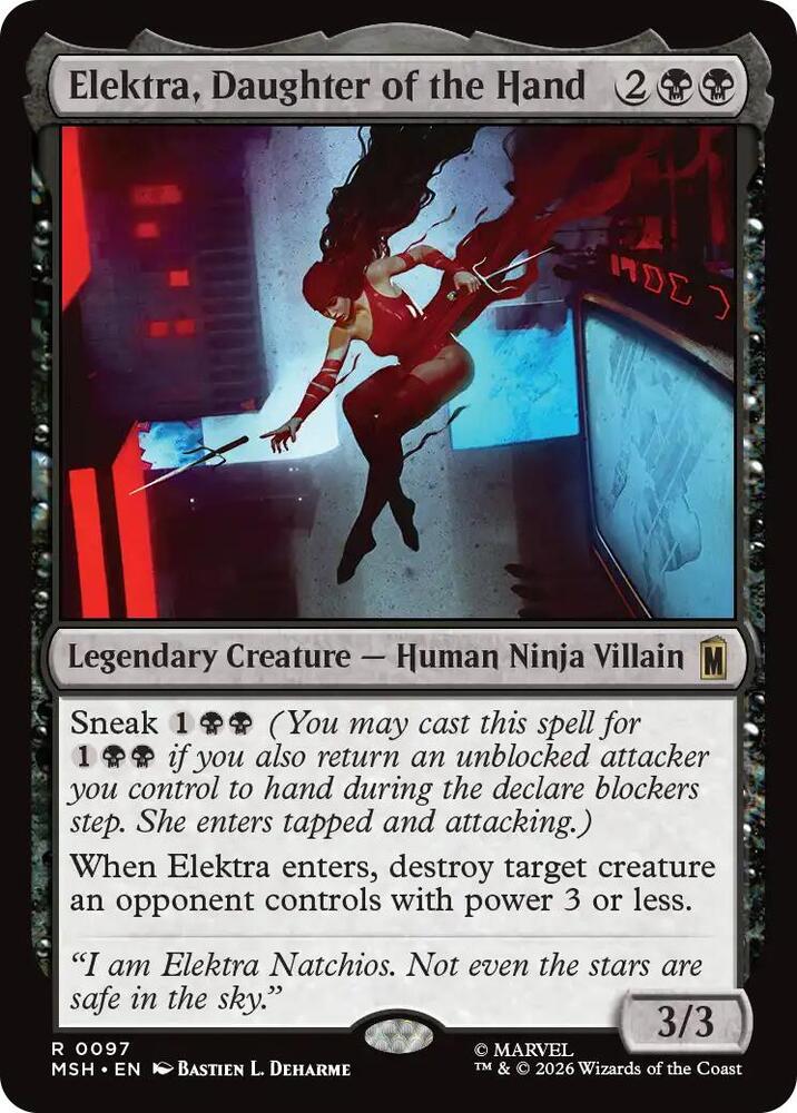 Elektra, Daughter of the Hand 97 (Marvel Super Heroes)  | Good Games Cannington
