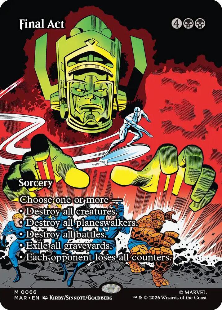 Final Act 66 (Marvel Universe Eternal-Legal)  - Borderless | Good Games Cannington