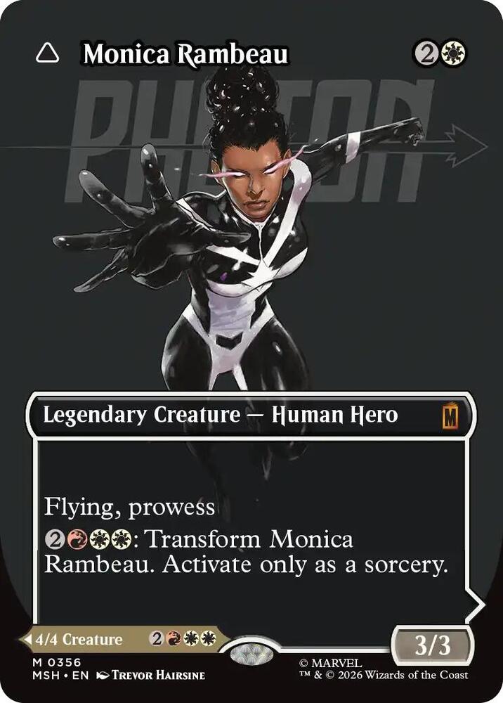 Monica Rambeau // Photon, Living Light 356 (Marvel Super Heroes)  - Borderless | Good Games Cannington