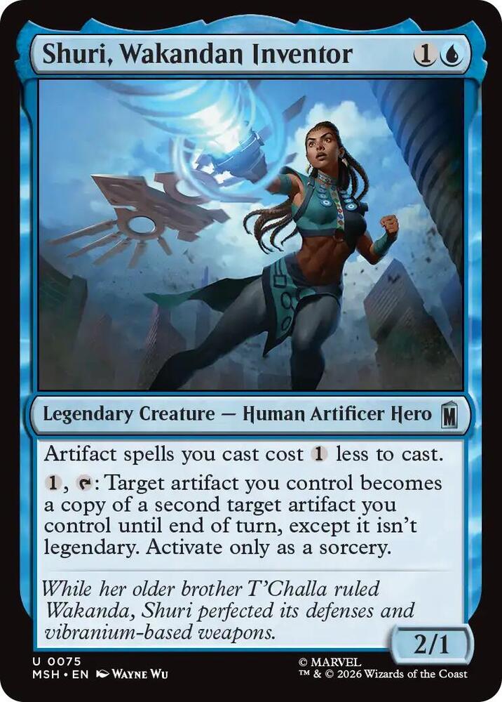 Shuri, Wakandan Inventor 75 (Marvel Super Heroes)  - Foil | Good Games Cannington