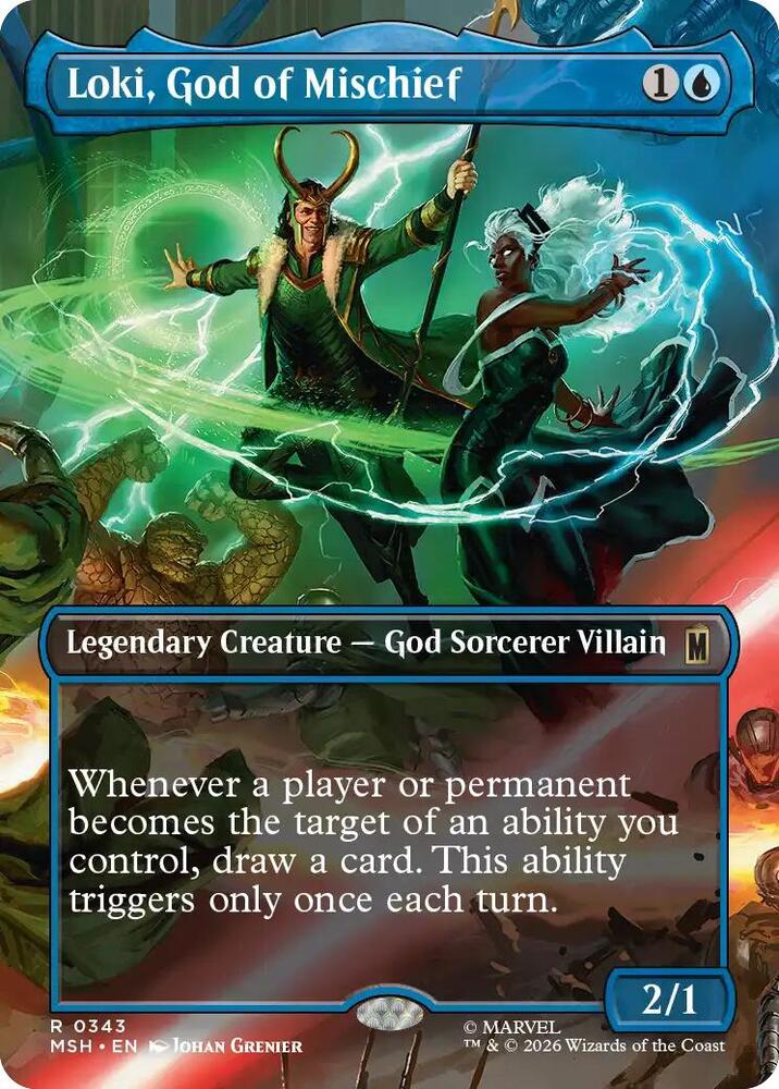 Loki, God of Mischief 343 (Marvel Super Heroes)  - Borderless | Good Games Cannington