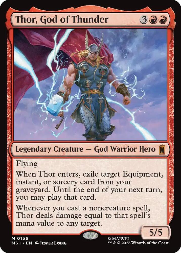 Thor, God of Thunder 156 (Marvel Super Heroes)  - Foil | Good Games Cannington