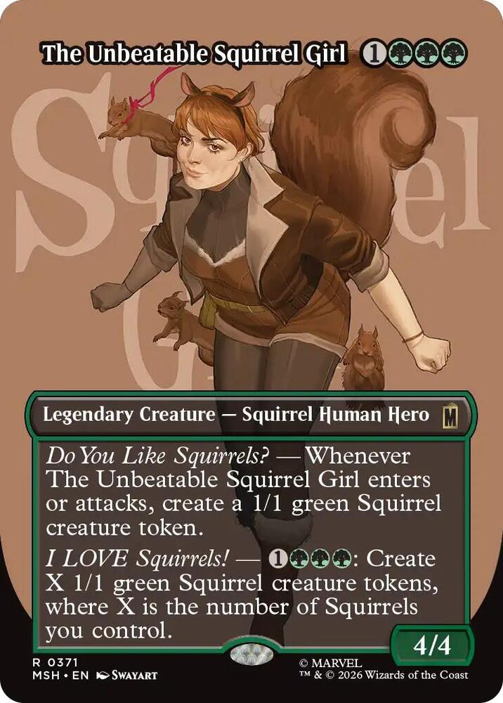 The Unbeatable Squirrel Girl 371 (Marvel Super Heroes)  - Borderless | Good Games Cannington