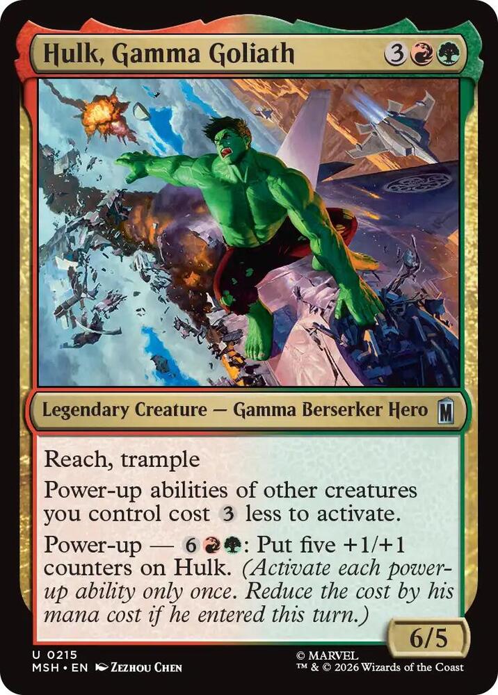 Hulk Gamma Goliath 215 (Marvel Super Heroes)  | Good Games Cannington