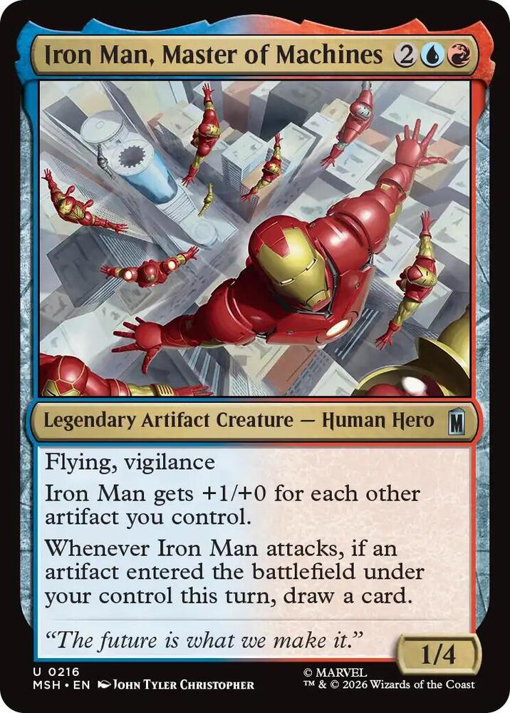 Iron Man, Master of Machines 216 (Marvel Super Heroes)  - Foil | Good Games Cannington