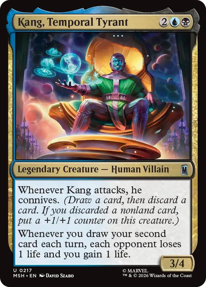 Kang, Temporal Tyrant 217 (Marvel Super Heroes)  - Foil | Good Games Cannington