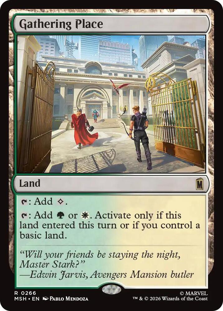 Gathering Place 266 (Marvel Super Heroes)  - Foil | Good Games Cannington