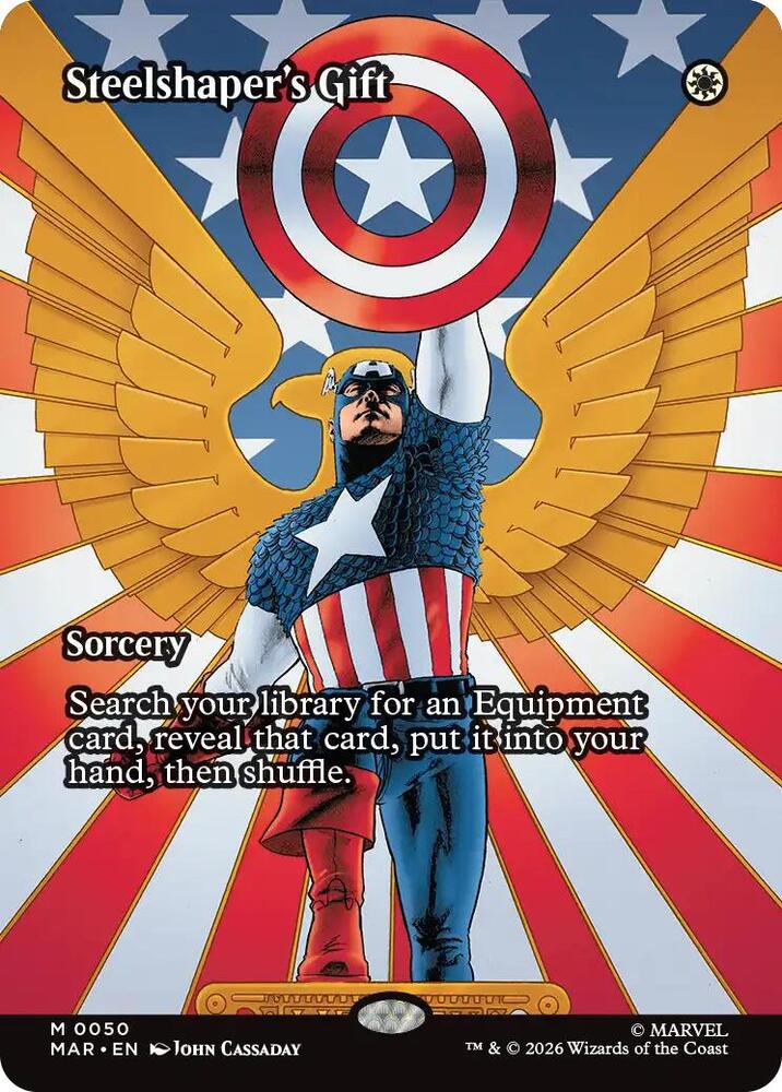 Steelshaper's Gift 50 (Marvel Universe Eternal-Legal)  - Borderless | Good Games Cannington