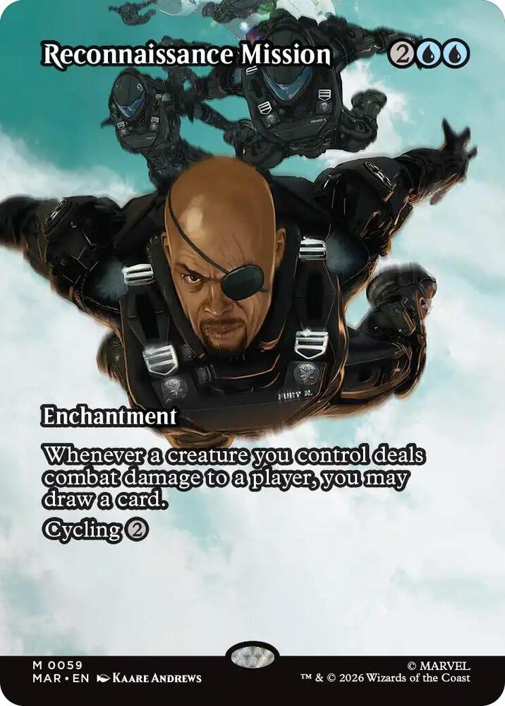 Reconnaissance Mission 59 (Marvel Universe Eternal-Legal)  - Borderless | Good Games Cannington