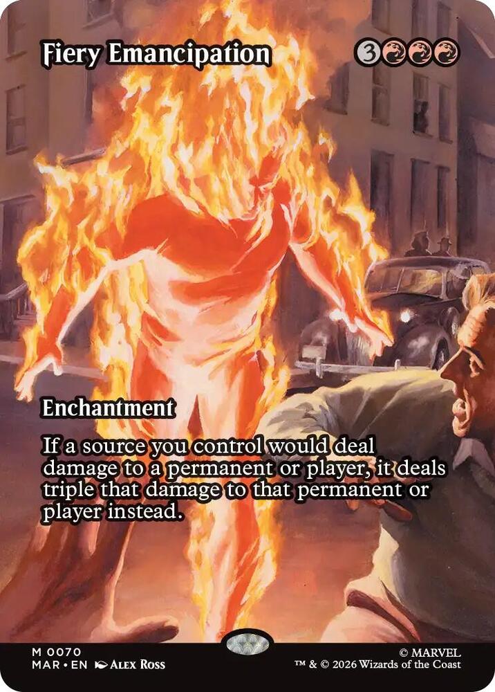 Fiery Emancipation 70 (Marvel Universe Eternal-Legal)  - Borderless | Good Games Cannington