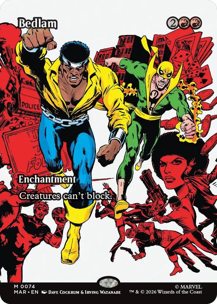 Bedlam 74 (Marvel Universe Eternal-Legal)  - Borderless | Good Games Cannington
