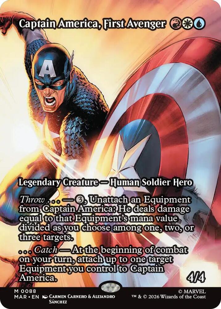 Captain America, First Avenger 88 (Marvel Universe Eternal-Legal)  - Borderless | Good Games Cannington