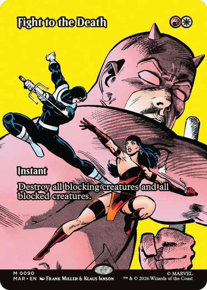 Fight to the Death 90 (Marvel Universe Eternal-Legal)  - Borderless | Good Games Cannington