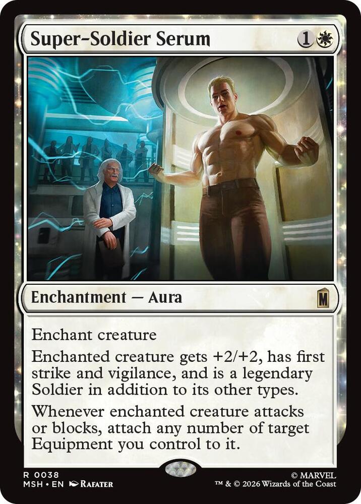 Super-Soldier Serum 38 (Marvel Super Heroes)  - Foil | Good Games Cannington