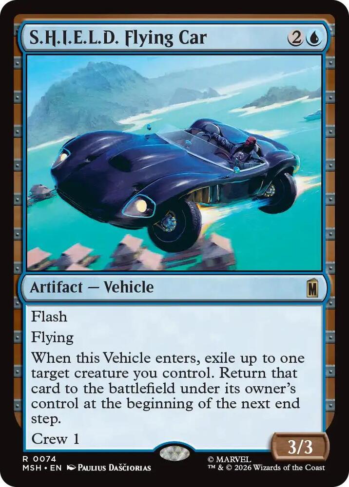 S.H.I.E.L.D. Flying Car 74 (Marvel Super Heroes)  | Good Games Cannington