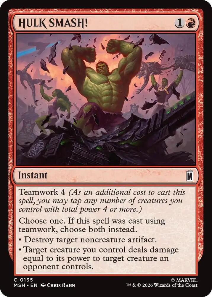HULK SMASH! 135 (Marvel Super Heroes)  - Foil | Good Games Cannington