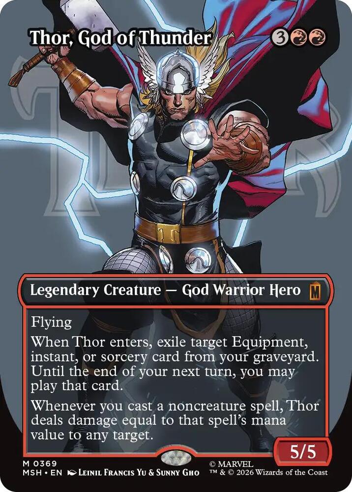 Thor, God of Thunder 369 (Marvel Super Heroes)  - Borderless | Good Games Cannington