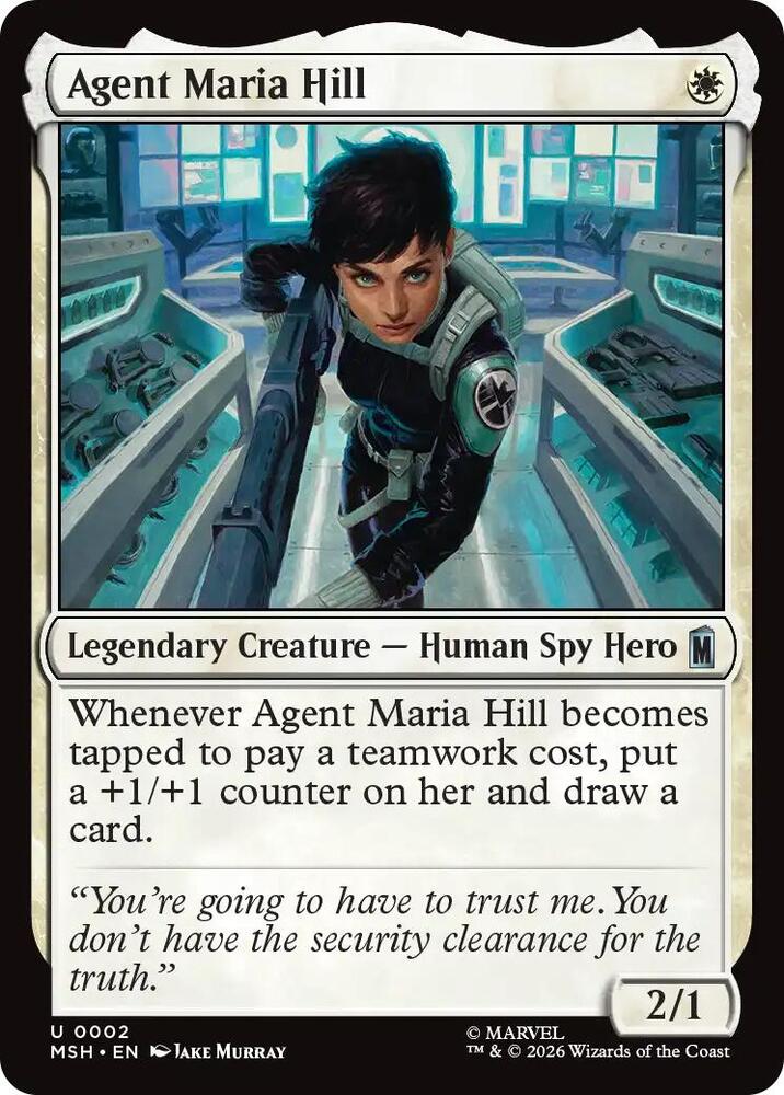 Agent Maria Hill 2 (Marvel Super Heroes)  - Foil | Good Games Cannington
