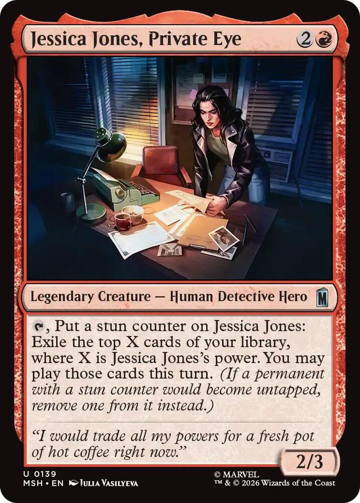 Jessica Jones, Private Eye 139 (Marvel Super Heroes)  - Foil | Good Games Cannington