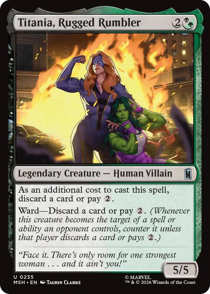 Titania, Rugged Rumbler 235 (Marvel Super Heroes)  | Good Games Cannington