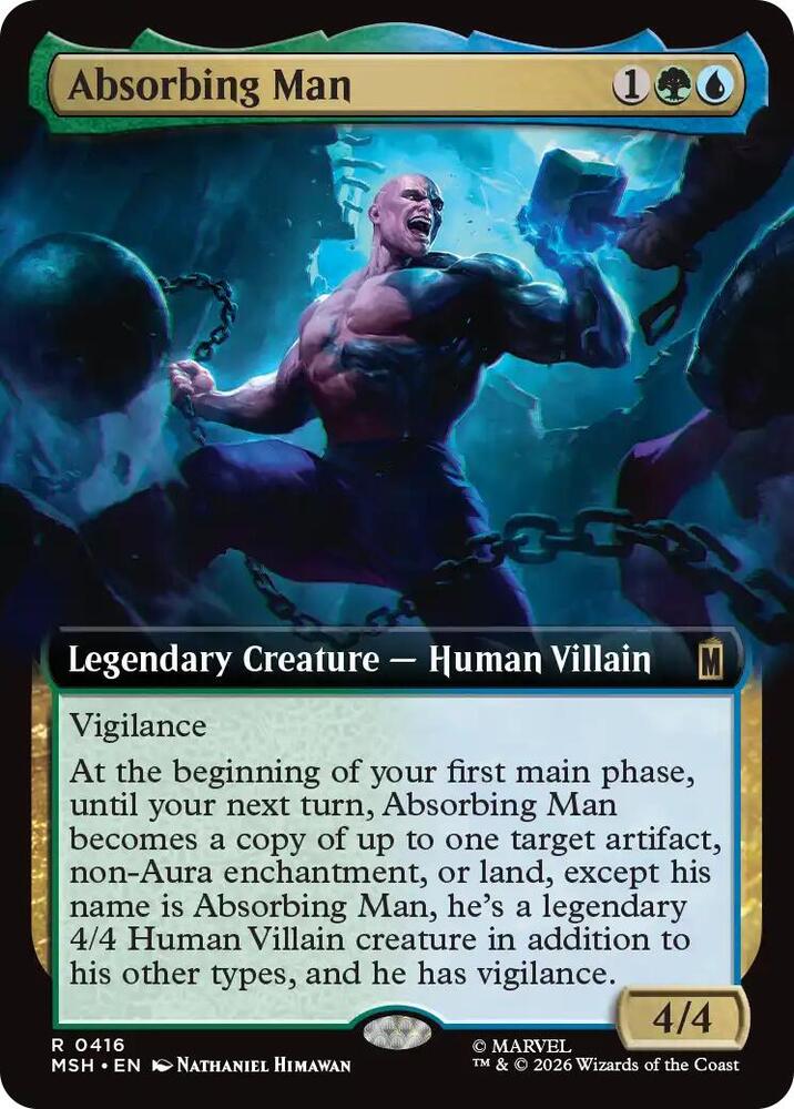 Absorbing Man 416 (Marvel Super Heroes)  - Extended Art | Good Games Cannington