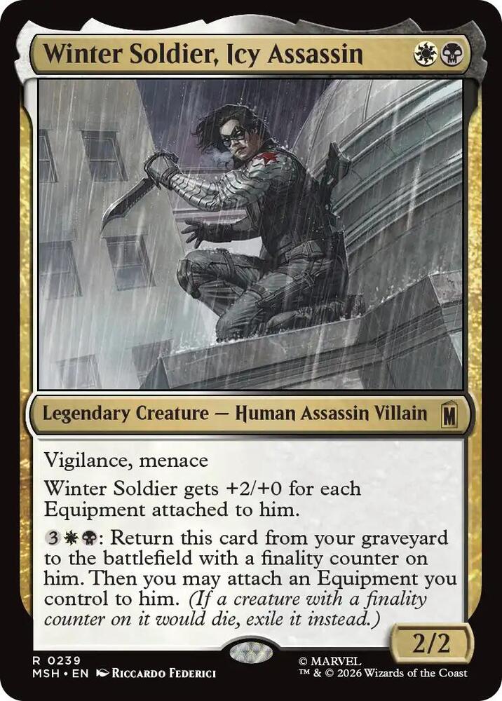 Winter Soldier, Icy Assassin 239 (Marvel Super Heroes)  - Foil | Good Games Cannington
