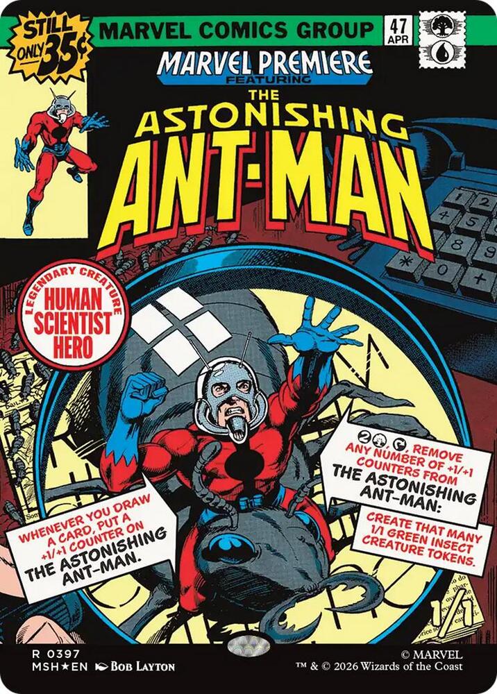 The Astonishing Ant-Man 397 (Marvel Super Heroes)  - Borderless Foil | Good Games Cannington